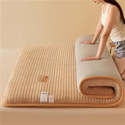 良品牛奶绒羊毛床垫6cm